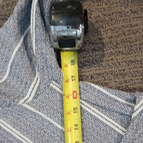 Anthropologie Maeve Wrapped Striped Column Dress Size Medium - Picture 11 of 15